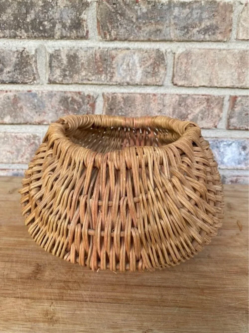 Egg Basket Small Handmade Woven 6